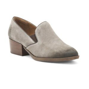 Sofft Velina heeled slip on loafer/ bootie WIDE width!